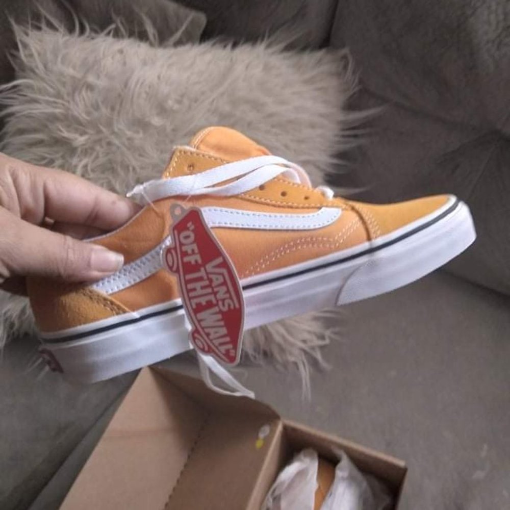 Mustart yellow Vans WOMEN